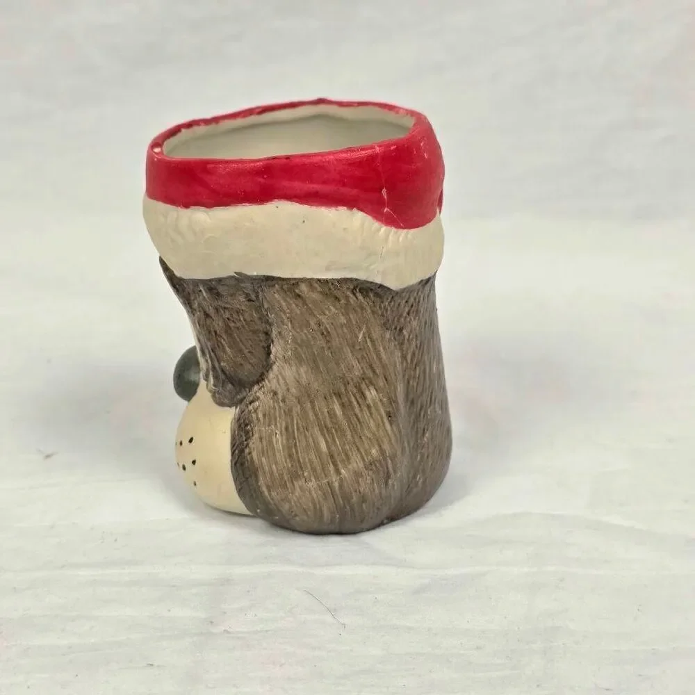 Jasco 1980 Sweet Keepers Dog Bisque Porcelain Holder